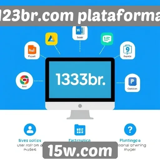 Funcionalidades inovadoras da plataforma 123br.com